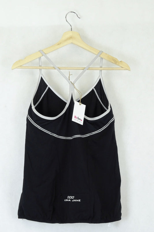 Lorna Jane Black Singlet Top S