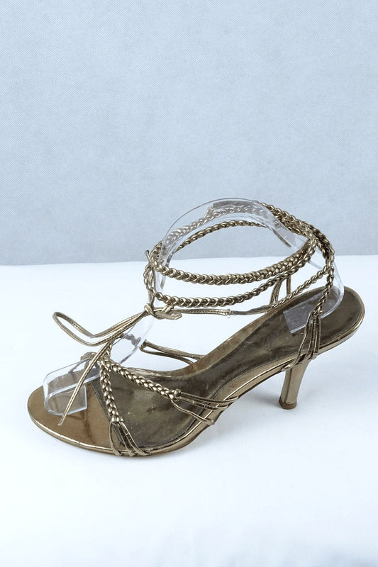 Verali Bronze Heeled Sandals 9