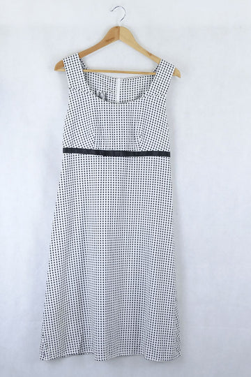 Master & Margarita Black And White Gingham Dress 10