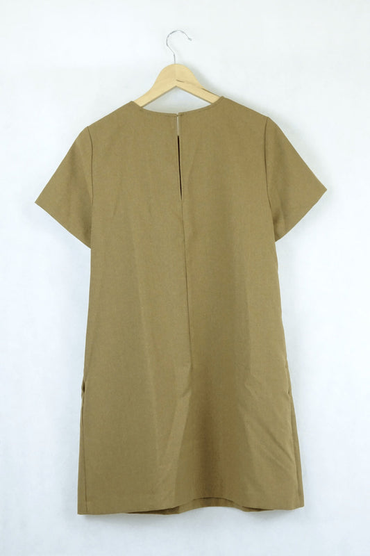 Zara Brown Dress 28 (AU10)