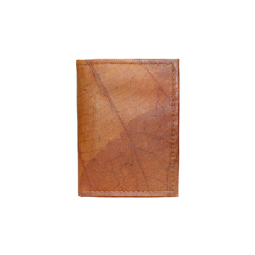 Vegan Leather Passport Holder - Orange