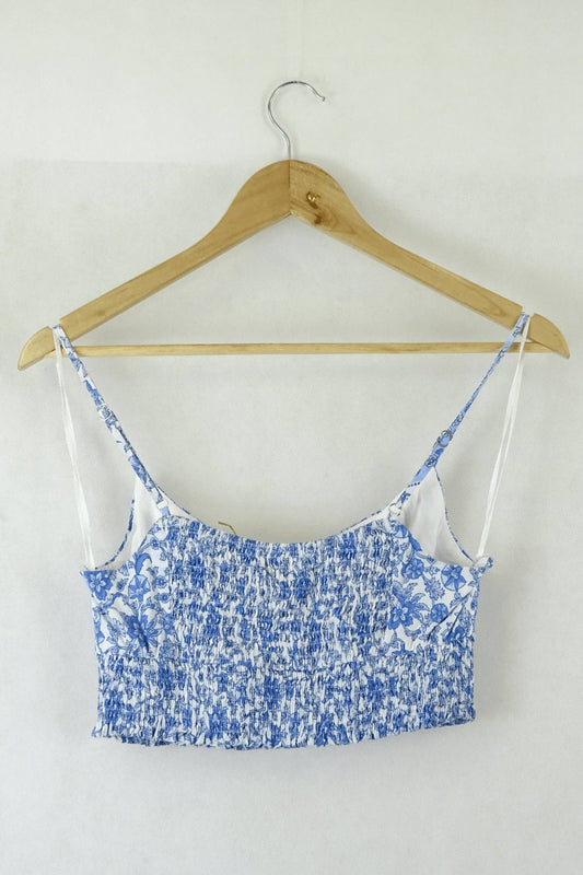 Shareen Mini Blue Floral Top 10