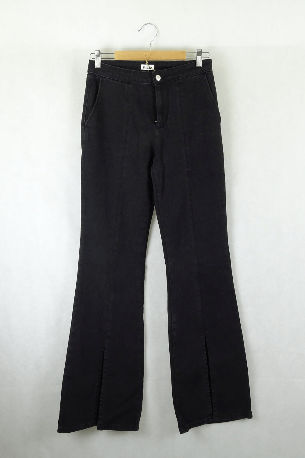 Nicla Charcoal Denim Jeans S