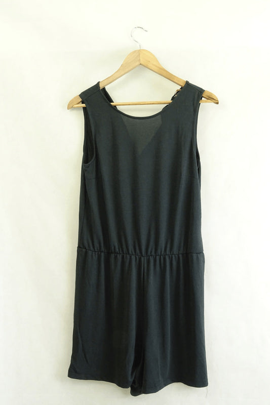 Selected Charcoal Playsuit M