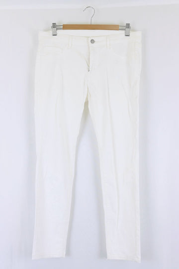 Uniqlo White Jeans M