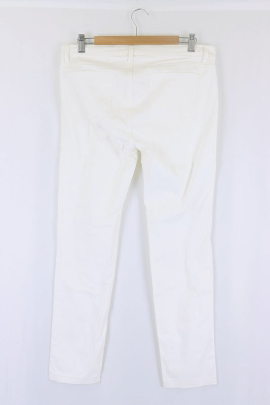 Uniqlo White Jeans M