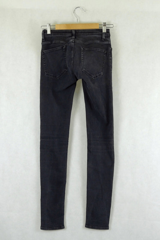 Saba Grey Skinny Mid Rise Jeans 26 (Au 8)