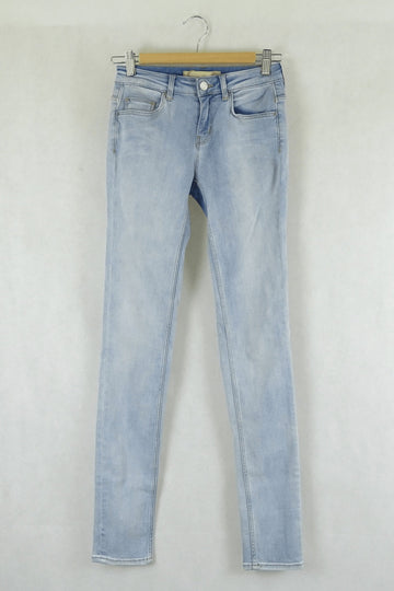 Saba Blue Skinny Mid Rise Jeans 26 (Au 8)