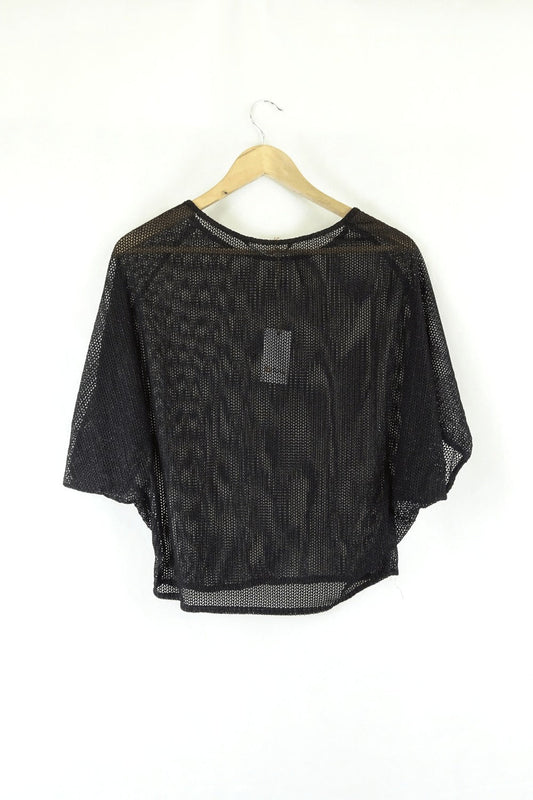 Zara Knitted Sheer Top XS