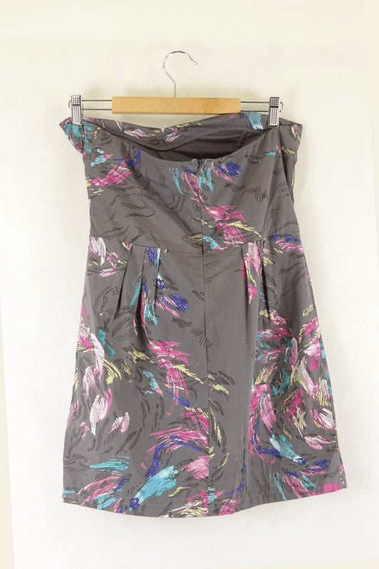 Lee Floral Grey Dress 12