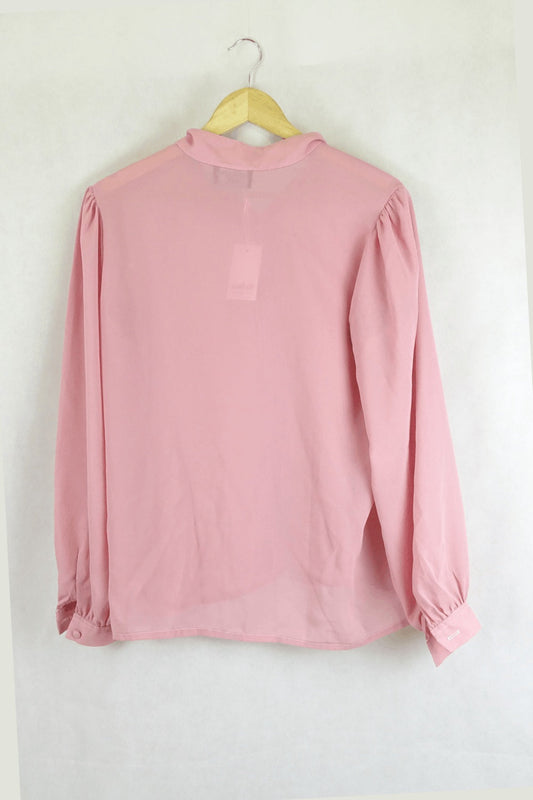 Simply Special Pink Button Down Top 18