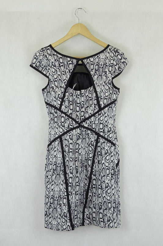 Honey & Beau Black And White Dress 6