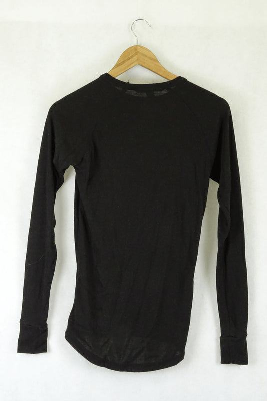 Mountain Designs Black Thermal Top S