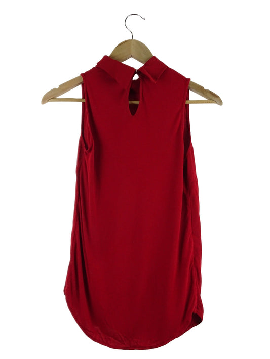 Massimo Datti Red Sleevless Top S