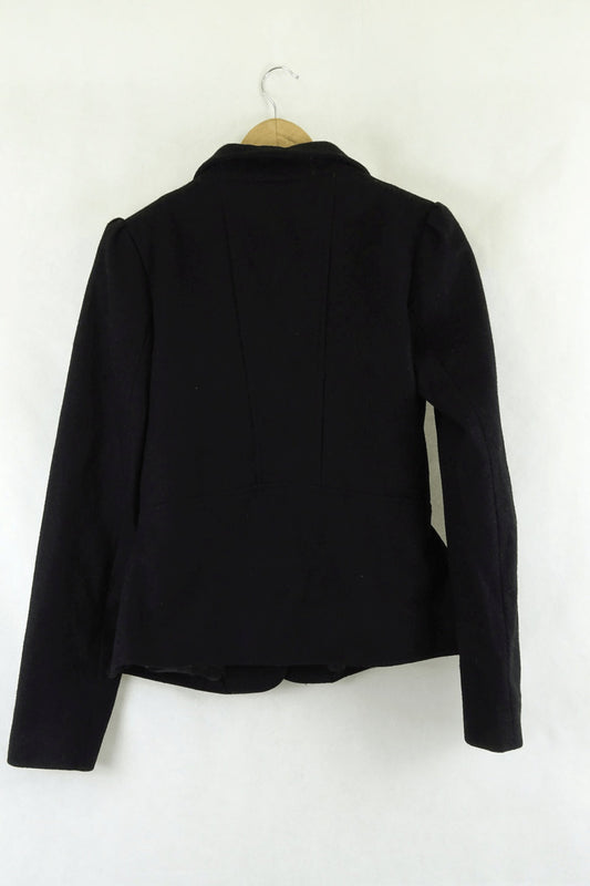 Wrangler Black Peplum Coat 10