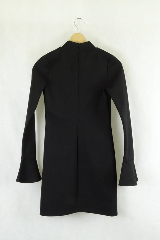 Lulu & Rose Black Dress Long Sleeve XS