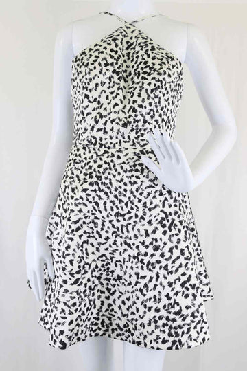 Keepsake Black And White Dress M