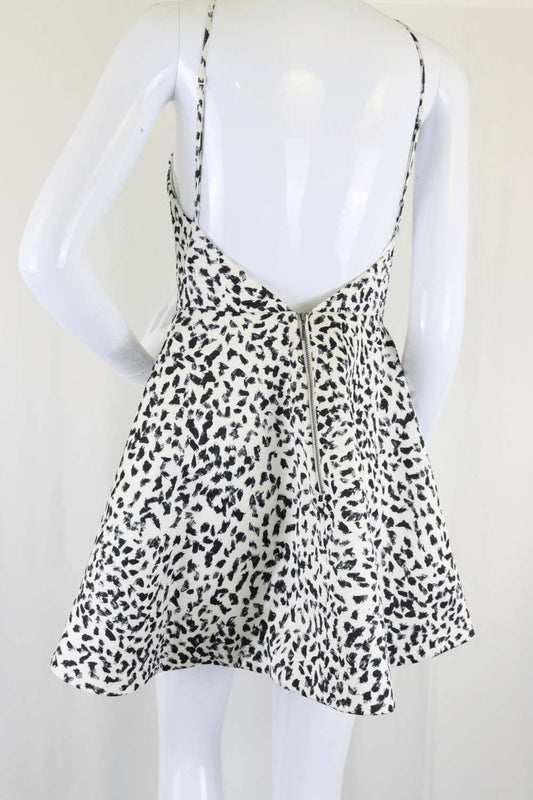 Keepsake Black And White Dress M