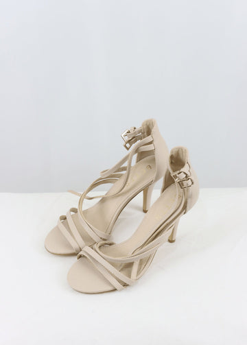 Jo Mercer Cream Sandals 6