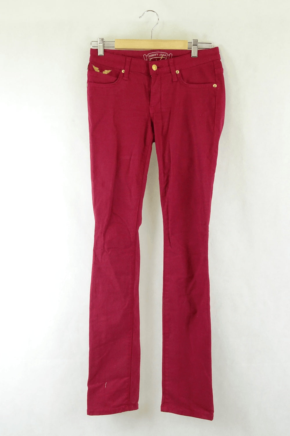 Robins Jeans Burgundy 6