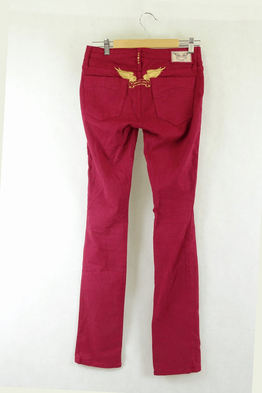 Robins Jeans Burgundy 6