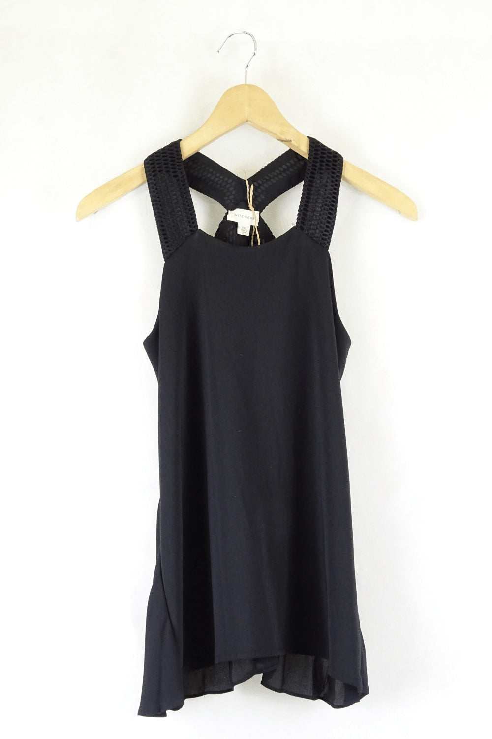 Witchery Black Singlet XXS