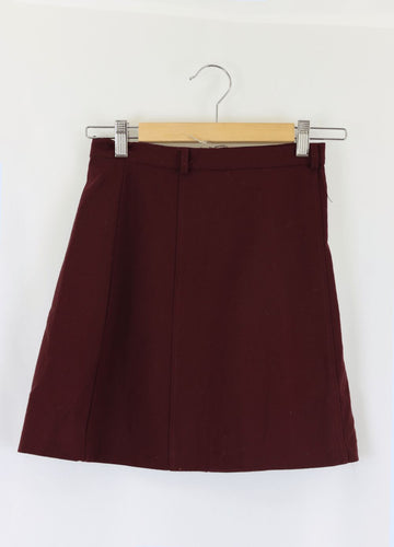 Princess Highway Burgundy Skirt 6