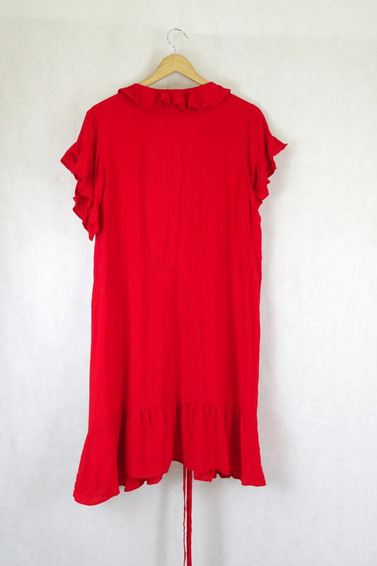 World Of Nomads Red Dress S