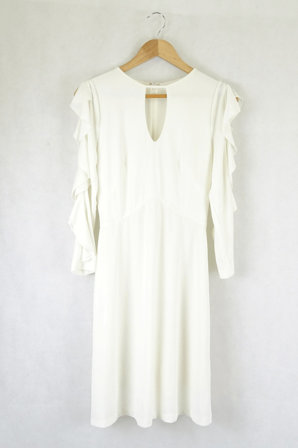 Le Complici White Long Sleeve Dress S