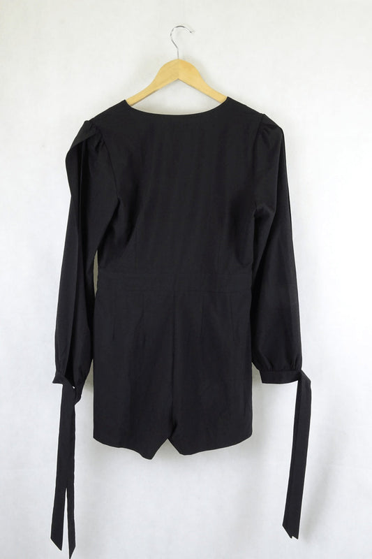 Yacht 21 Black Long Sleeve Dress L