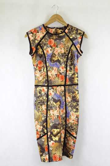 River Island Floral Dress 8