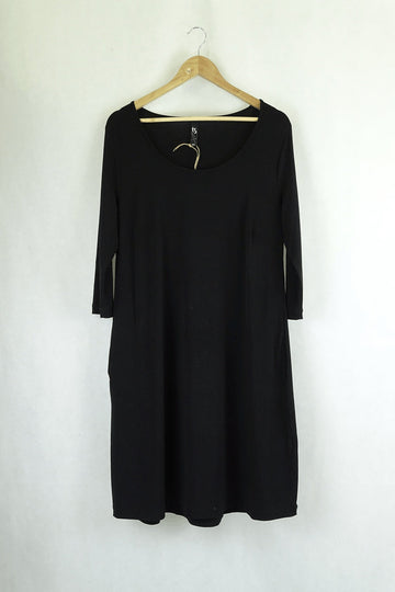 Taking Shape TS Black Long Sleeve Dress XXS