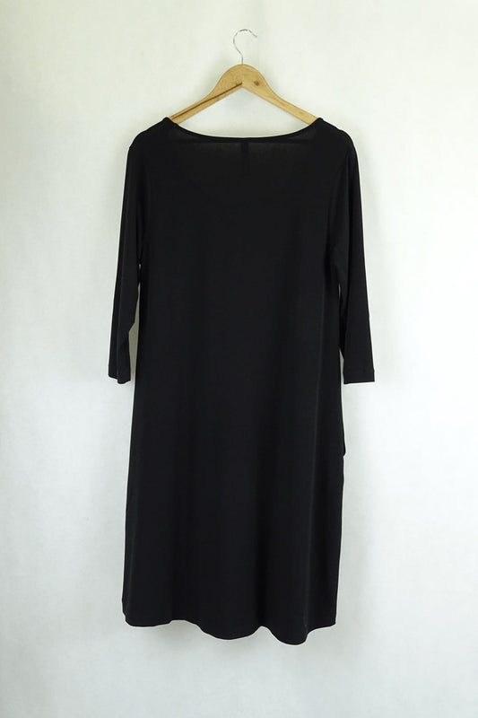 Taking Shape TS Black Long Sleeve Dress XXS