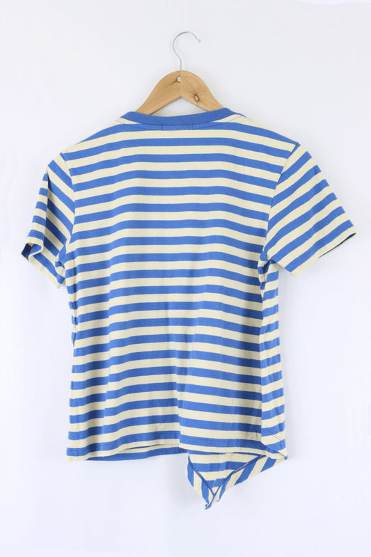 Jw Anderson X Uniqlo Yellow And Blue Striped Top XS