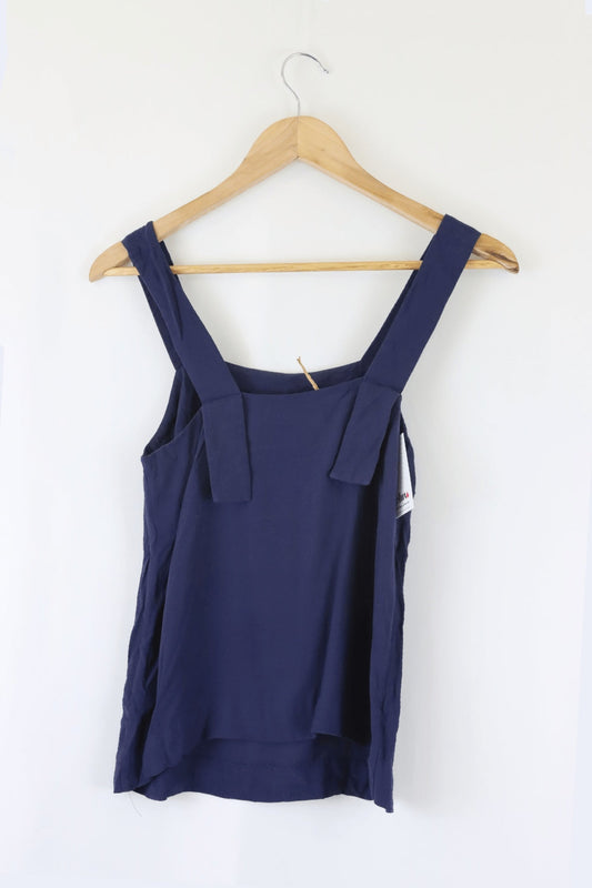 & Other Stories Navy Singlet 4