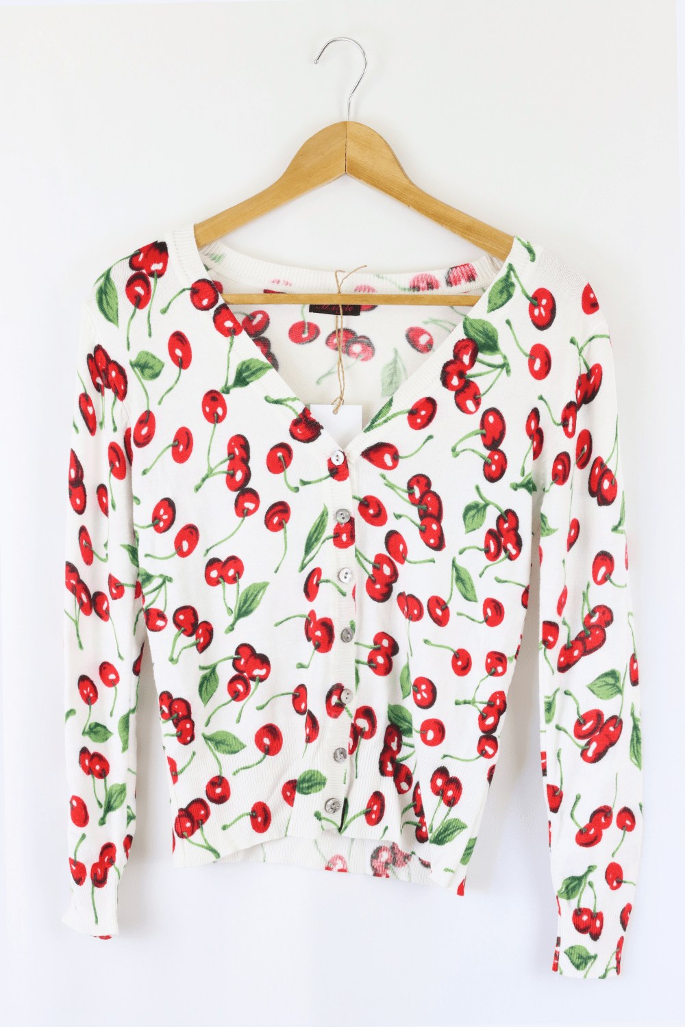 M.S Style Cherry Cardigan S