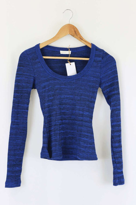 Kookai Blue Longsleeve Top 8