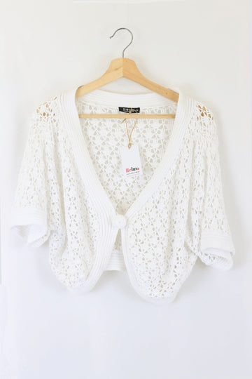 Moda White Cardigan 20