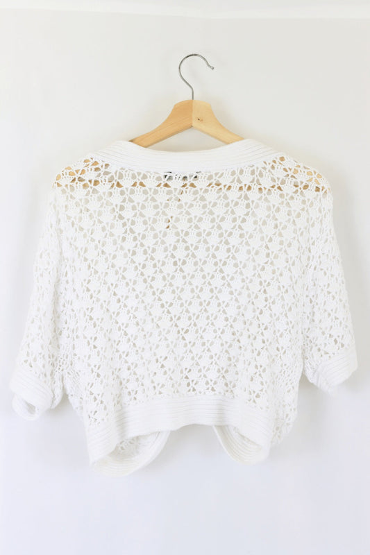 Moda White Cardigan 20