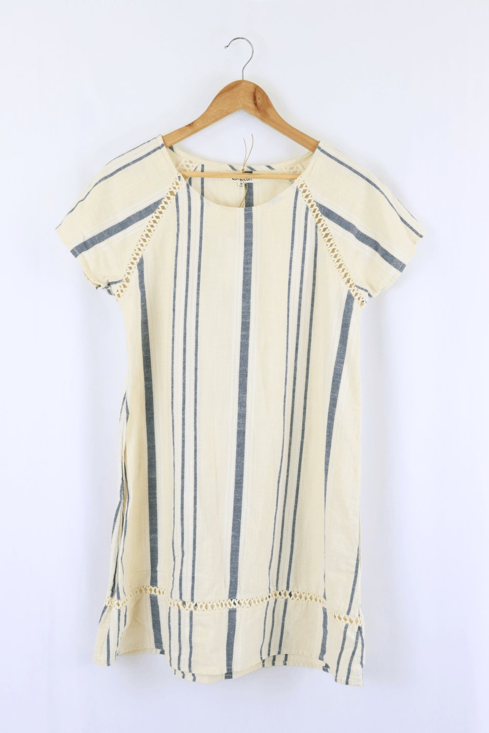 Ripcurl Yellow Striped Dress M