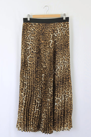 Liz Jordan Aniaml Print Skirt S