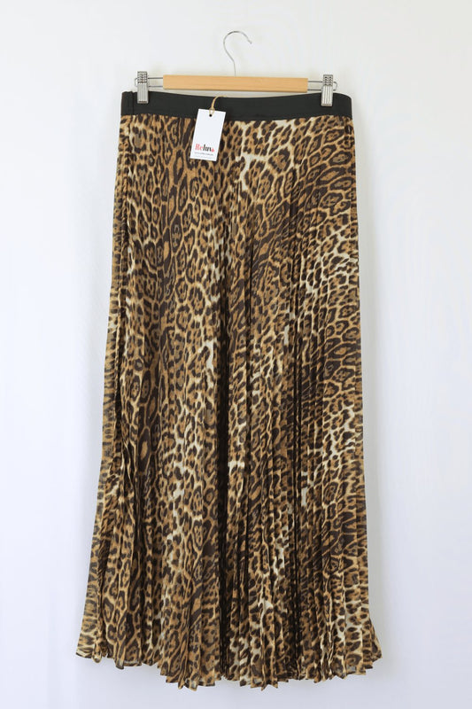 Liz Jordan Aniaml Print Skirt S