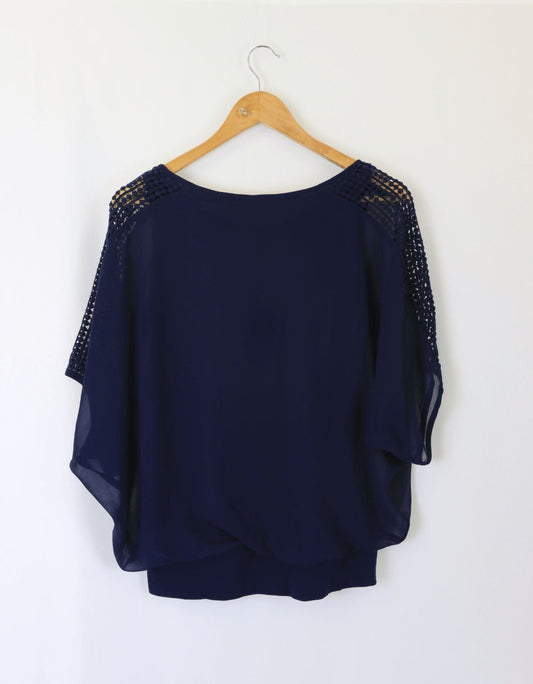 Jeanswest Navy Top S