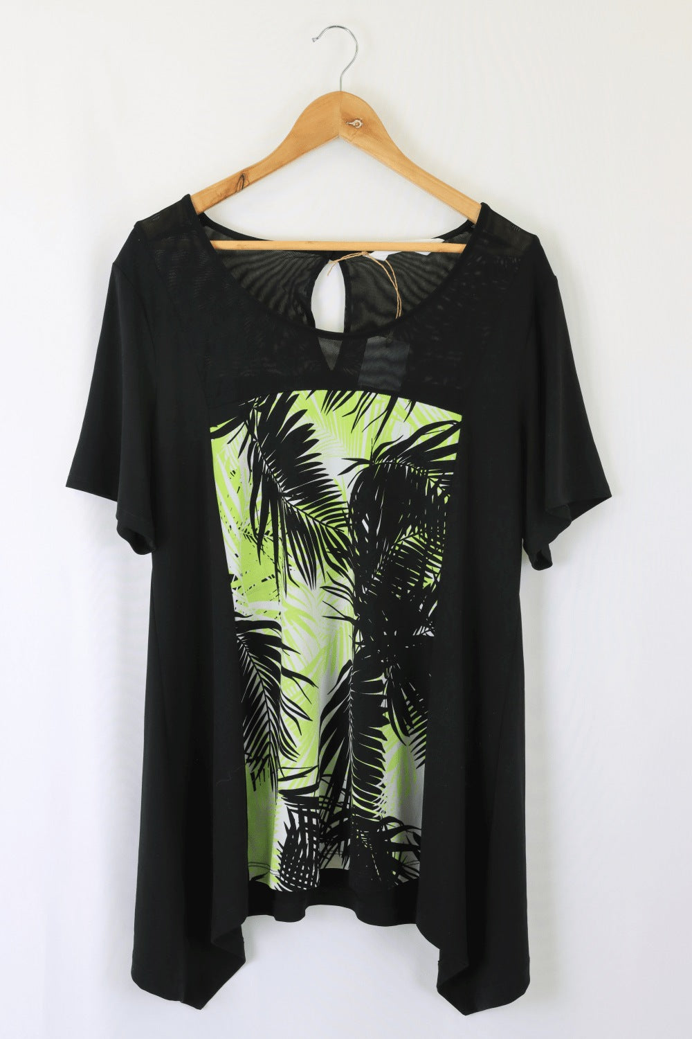 Virtuelle Green Tropical Top XS