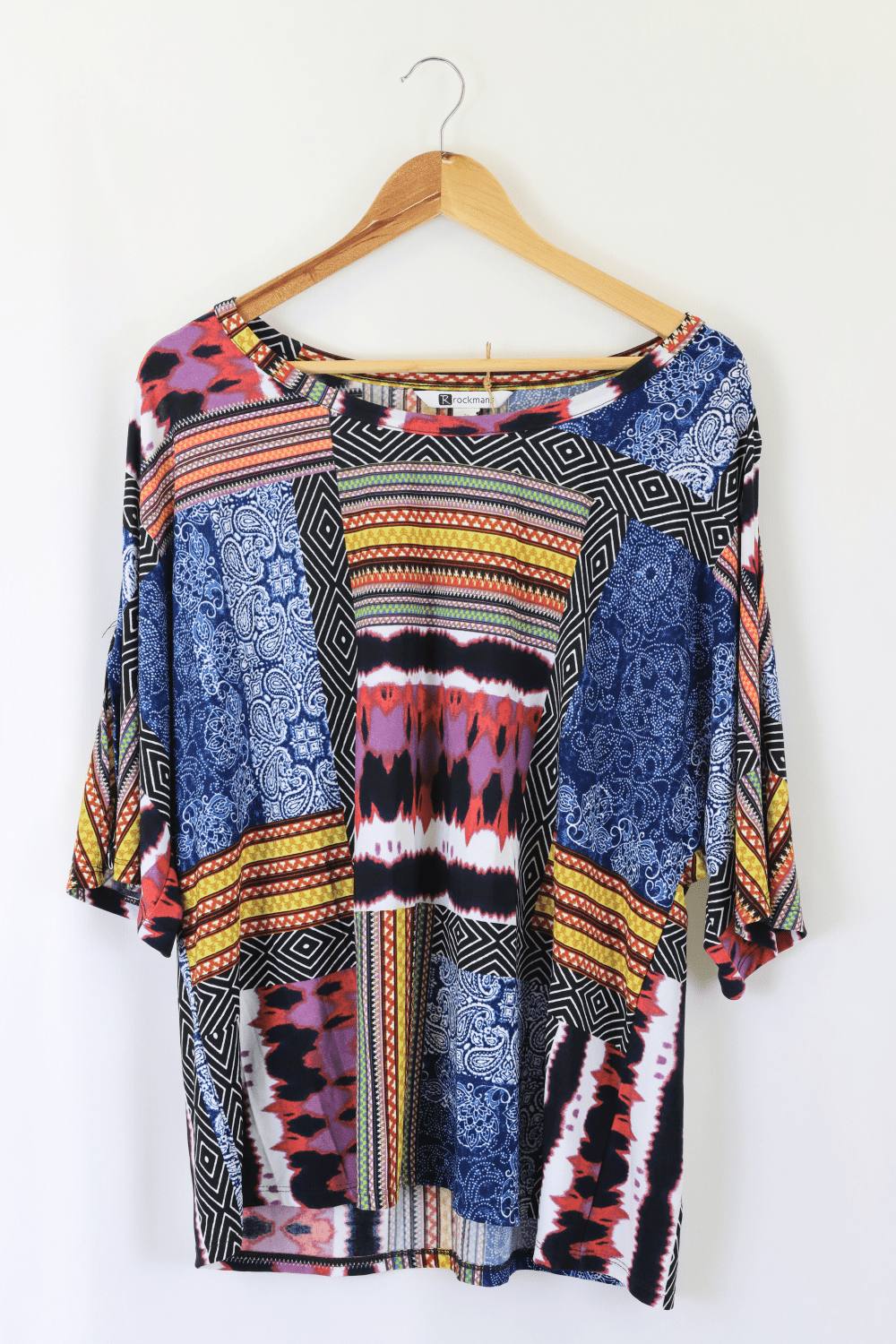 Rockmans Multi Coloured Top L