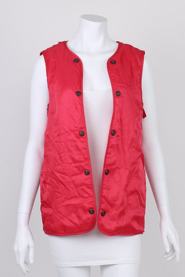 GAP Pink Sleeveless Jacket S