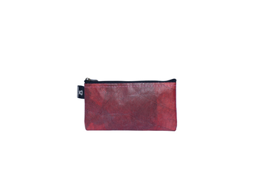 Vegan Leather Pouch - Blissful Organisation - Red