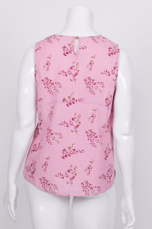 Kathmandu Pink Floral Sleeveless Top 16