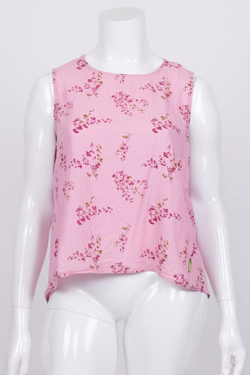 Kathmandu Pink Floral Sleeveless Top 16