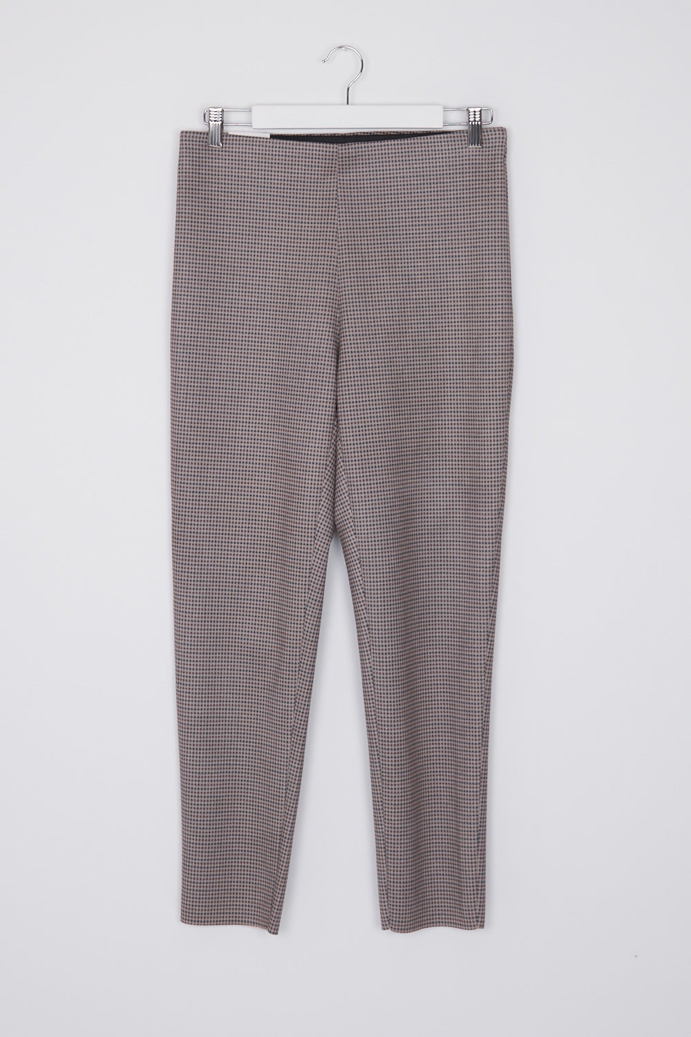 ZARA Brown Patterned Mid Rise Legging L